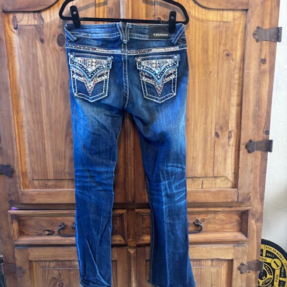 Vigoss 'The New York' Boot Cut Jeans - Size 10R - Picture 5 of 12